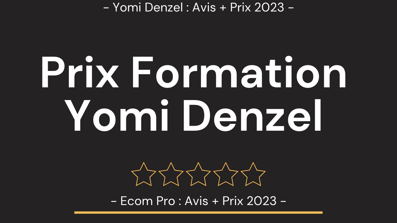 Formation Yomi Denzel Avis